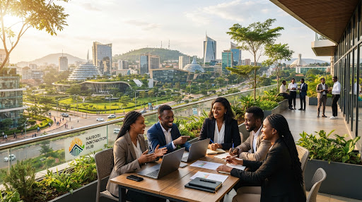 Modern African Cityscape